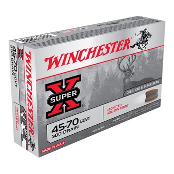 Winchester SuperX .45/70 300gr JHP Box 20