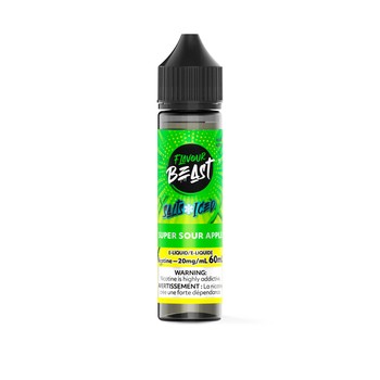 Flavour Beast - Super Sour Apple Iced 60ml Salt