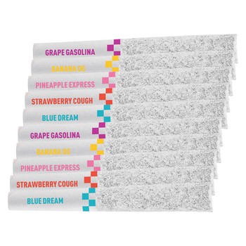 Claybourne Flyers Frosted Infused Variety Pack Bundle (Pre-Roll) / 5g / Infused Pre-Rolls (10) / Hybrid