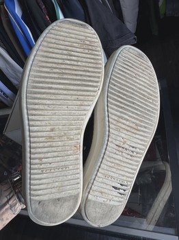 Rick Owens DRKSHDW Ramones Low Top Black Nylon • Pre-Owned [8012] - view 3