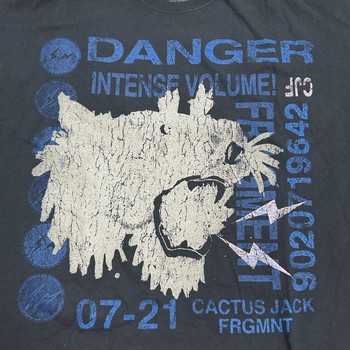 Travis Scott Cactus Jack for Fragment "Danger • Brand New [5899] - view 5