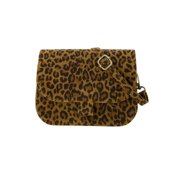 Flora suede · Leopard