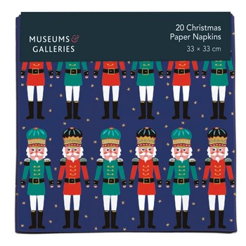 Museums & Galleries - Nutcracker Christmas Napkins - PNAX030-