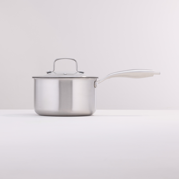 STELLAR ZERO - SAUCEPAN WITH GLASS LID / 18CM