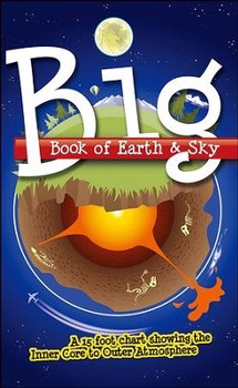 Big Book of Earth & Sky: A 15 Foot Chart Showing the Inner Core to the Outer Atmosphere