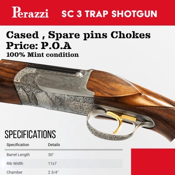 Perazzi SC3 Trap Shotgun - Preloved