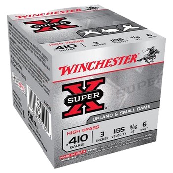 Winchester Super X .410g 6 Shot 3'' 19gm (25)