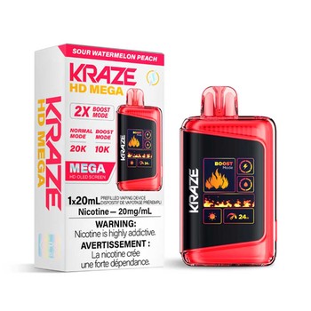Kraze HD Mega - S. Watermelon Peach