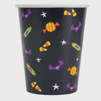 Halloween Bat and Sweet Cups (D)