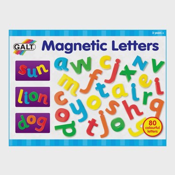 Galt - 80 Magnetic Letters - 1105503