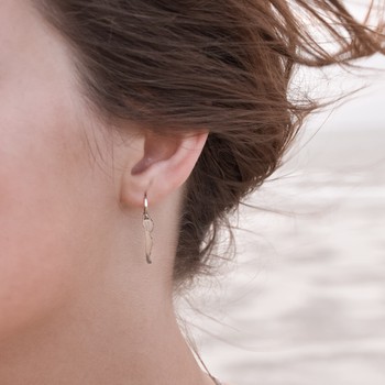 Oorbellen Ameland zilver hangers