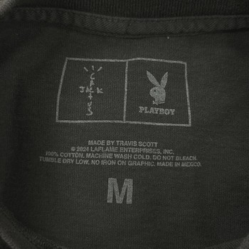 Travis Scott x Playboy II Tee Black • Pre-Owned [2981] - view 3