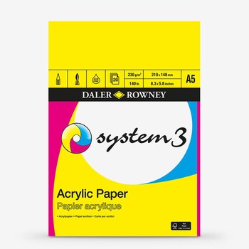 Daler Rowney - System3 Acrylic Pad 230g 20SH