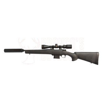 Howa Mini Action Blued .223 16.5" Threaded Black + GamePro 3-9x40mm Scope + DPT Suppressor