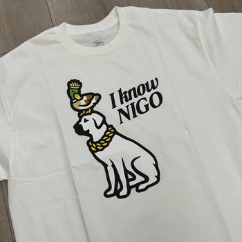 SS22 Human Made I Know Nigo Dog (Ny Pop Up) T-shirt White • Brand New [4004] - view 2