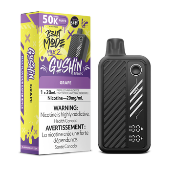 Flavour Beast Mode Max 2 50k - Gushin' Grape