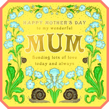 The Art File - Yellow Snails Mother'S Day - LBM05A