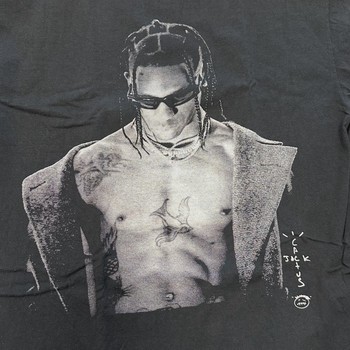 Travis Scott Utopia Tee Washed Black • Pre-Owned [0365] - view 2