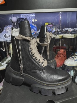 Dr. Martens 1460 DMXL Jumbo Lace Zip Boot Rick Owens Black • Brand New [4700] - view 3