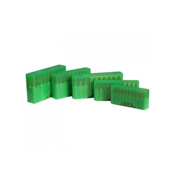 MTM Slip Top 20 Round Ammo Box - Clear Green