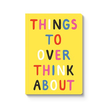 Ohh Deer - Things To Overthink About | Perfect Bound Notebook (A5) - BABA5PB13087 (D)