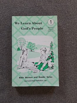 Used R&S WE LEARN ABOUT GOD UNIT 1, TM unit 4-5