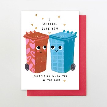 Stop The Clock -card - wheelie love you- LY18