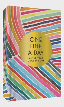 Rainbow One Line A Day - A Five Year Memory Book
