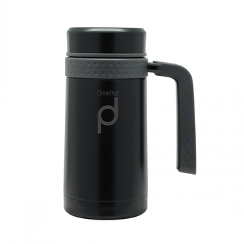 INSULATED TRAVEL MUG 450ML - MATT BLACK FINISH
