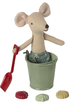 Beach Set - Shovel, Bucket & Shells