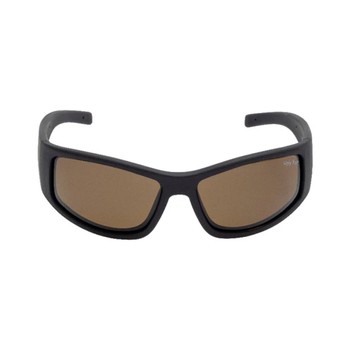 Ugly Fish PU5507 Polarised Sunglasses Unbreakable Matt Black Frame Brown Lenses