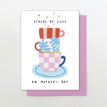 Stop The Clock -card - teacups stacks of love- MF12