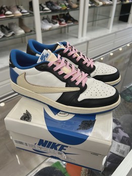 Air Jordan 1 Retro Low Original SP Fragment  x Travis Scott • Pre-Owned [7384] - photo 6