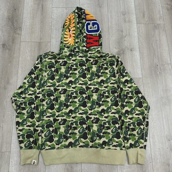A Bathing Ape ABC Camo Shark Full Zip Hoodie • Pre-Owned [9405] - view 10