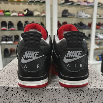 Air Jordan 4 Retro Black Red Reimagined • Pre-Owned [9881] - view 6