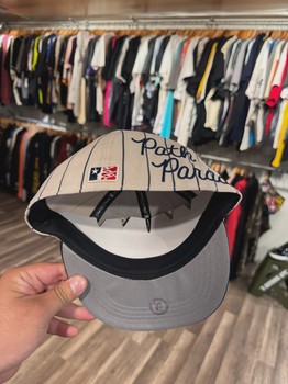 Hellstar Pinstripe Fitted Hat 7 3/8 • Brand New [1672] - view 3