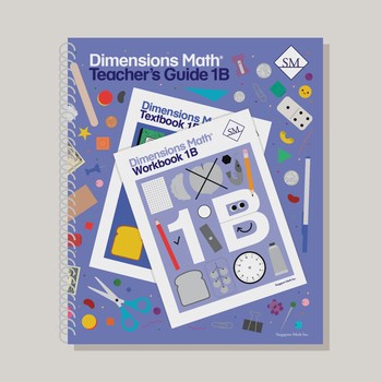 Used DIMENSIONS MATH TEACHER'S GUIDE 1B