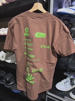 Supreme Brown Green Logo M • Brand New [8241] - view 2