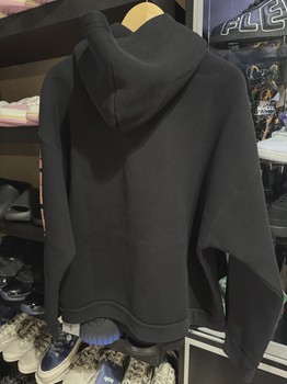 Balenciaga Graphic Print Logo Hoodie Black (2) • Brand New [2013] - view 3