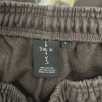 FW20 Travis Scott x McDonald's Sticker Bomb Sweatpants Brown • Pre-Owned [6239] - view 7