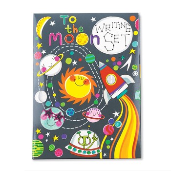 Rachel Ellen - Writing Set Wallet - To The Moon - WS36