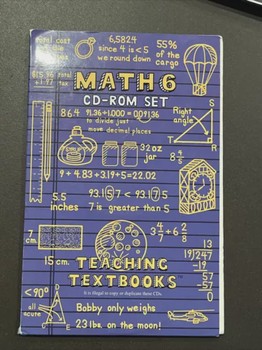 Math 6 CD Rom Set Teaching Textbooks
