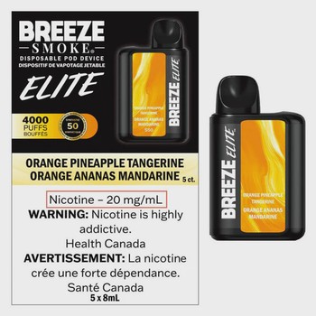 Breeze Elite 4000 BREEZE ELITE 4000 – Orange Pineapple Tangerine