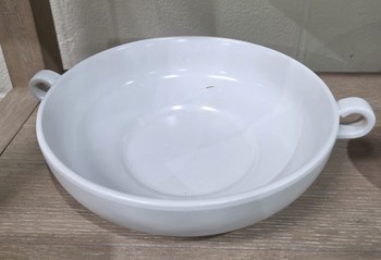 White Handled Bowl