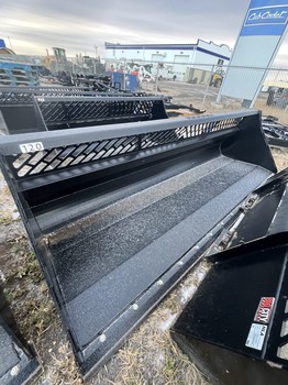 * 120" High Volume Bucket HLA W/ Skidsteer Qtach