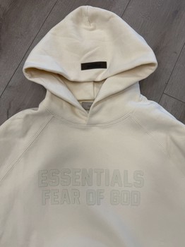 Fear of God ESSENTIALS Embossed Classic Pullover Hoodie • Brand New [7339] - view 2