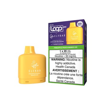 STLTH Loop Max X Elf Bar 50K Pod - Pineapple Peach Mango Ice