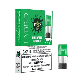 POP Pods - Pineapple Kiwi Ice (3 Pack)