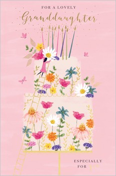 Abacus - Granddaughter Birthday Cake - 14841