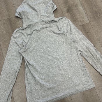 Balmain Grey Coin Logo Hoodie • Pre-Owned [9964] - view 2